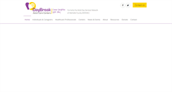 Desktop Screenshot of daybreakcenters.org